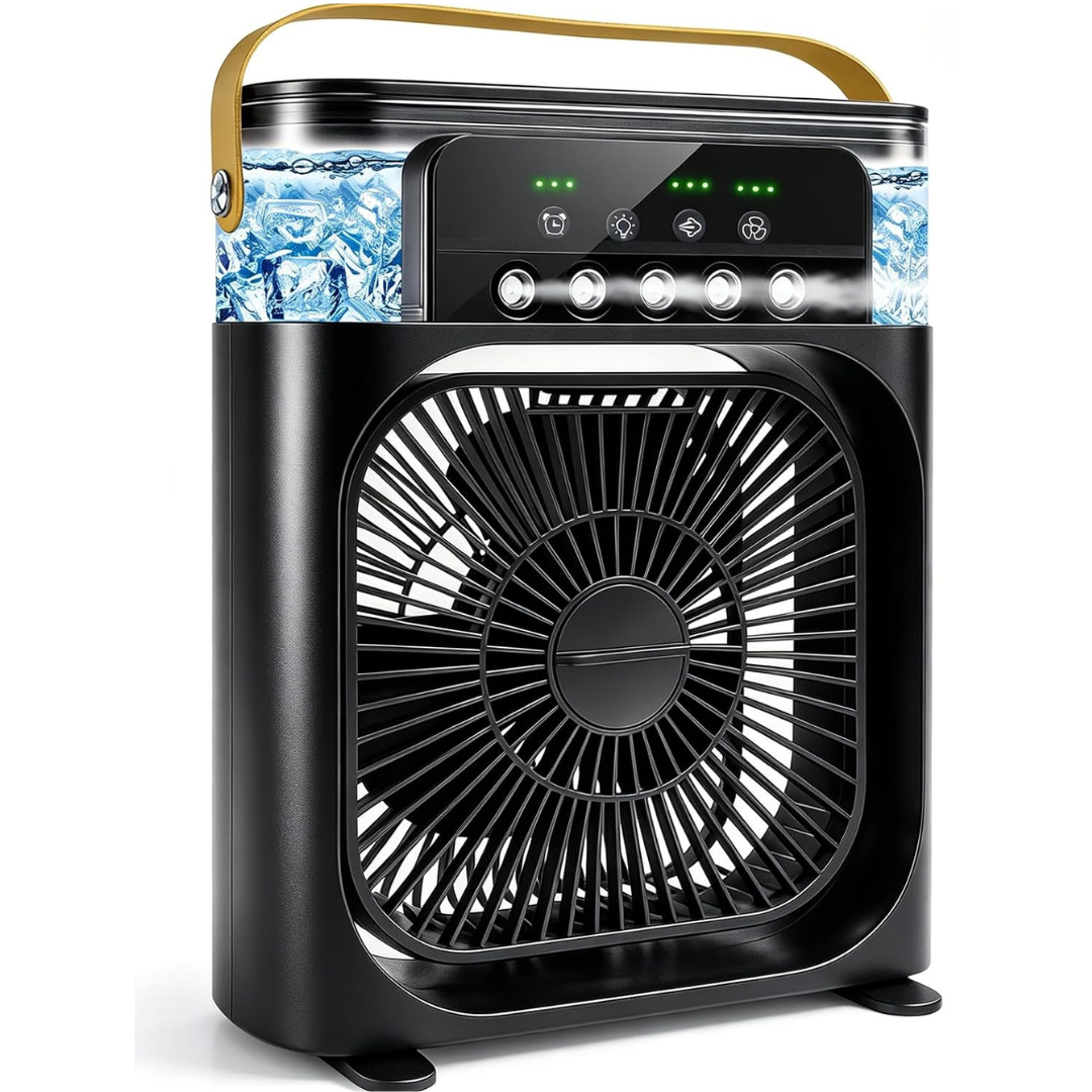 Hidrocool 4-in-1 Portable Air Conditioner | With Fan, Humidifier, Fragrance & LED Light