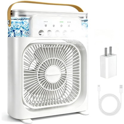 Hidrocool 4-in-1 Portable Air Conditioner | With Fan, Humidifier, Fragrance & LED Light